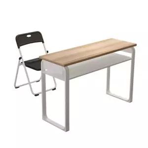 2인 학원 책상 2인용 강의실 교습소 데스크 회의실 공부 상판 이동식 학원책상 교실 실습