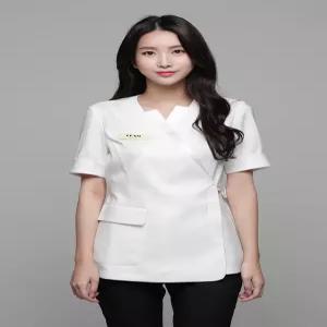 가운 피부관리사 에스테틱 병원 미용 유니폼 데스크 에스테틱유니폼 옷 마사지 성형외과 네일