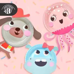 종이접시 만들기세트 (동물편10종)/JS-51284