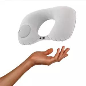 가벼운 에어펌프 목베개 여행용 기내용 비행기 휴대용 목쿠션