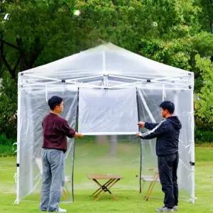 접이식 천막 부스 휴게실 바람막이 방한 야외용 난방 임시 행사장 소형 텐트 간이 야외