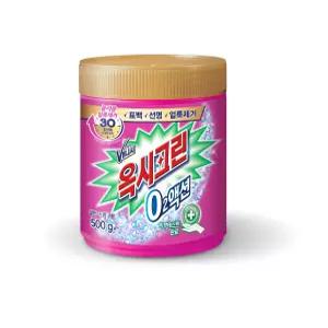 옥시크린 오투액션 500g 표백제 용기형 분말 파우더 가루 원통형