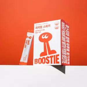 부스티 리치업스파키 청소년 성장 멀티비타민 칼슘 아연 샤인머스캣 맛 30포 (1개월분)