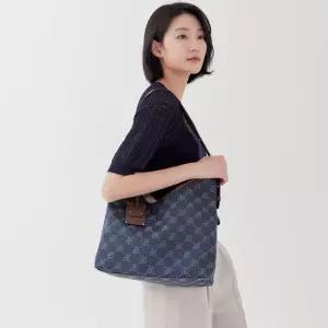 [지센] [피어로즈] 데님자가드 호보백 LAABP204_BL