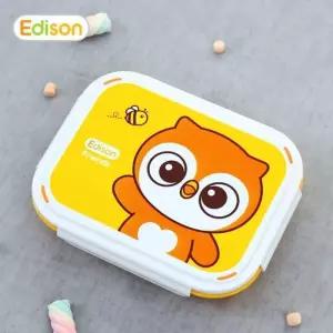 [룽스]이중 논 스텐 식판 가방 어린이식판 세트