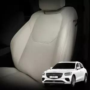 루젠 제네시스 GV70 페이스리프트 시트커버 차량용 등쿠션 방석