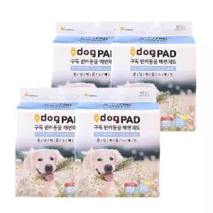 구독 고흡수 강아지 배변패드 400매 (100매 4개)