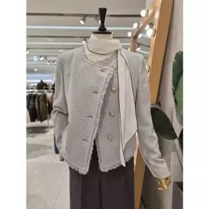 [갤러리아] S/S 사선단추포인트 트위드자켓 RUAWJKGA020