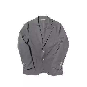 블랙브라운 (PROFILO) 스트라파타 코튼 블레이저 [CHARCOAL] 1979065