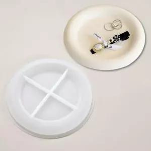 아트박스/굿즈하우스 석고 테라조 레진 트레이 만들기 실리콘 몰드 라운드