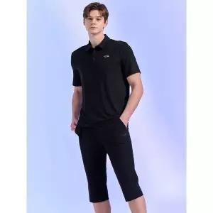 [아웃도어스/네파 이젠벅]남성 우븐 7부 팬츠 블랙 ISMEKBO01BK