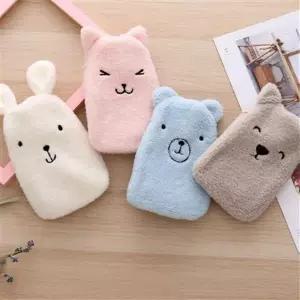 어린이 동물 온수 팩 캐릭터 휴대용 온수 팩 물주머니 보온