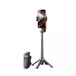 미니 핸들 휴대폰거치대 휴대용 블루투스 360도 회전  홀더 셀카봉 휴대폰받침대