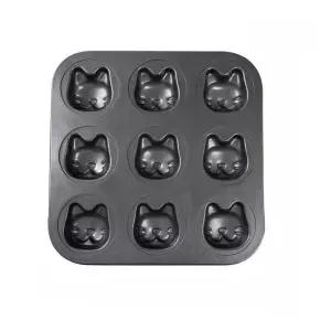마들렌 빵틀 고양이 휘낭시에 미니빵 쿠키틀 간식 모양 과자만들기 제빵 꽃모양베이킹팬6구