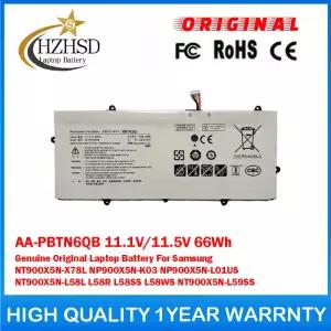 AA-PBTN6QB 11.1V/11.5V 66Wh 정품 노트북 배터리 삼성 NT900X5N-X78L NP900X5N-K03 NP900X5N-L01US