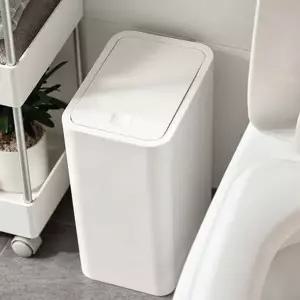 슬림 휴지통 심플 틈새 다용도 원터치 휴지통 공간활용 욕실 화장실 가정용 신혼 주방 원룸