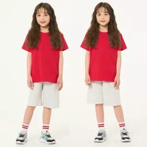 체육대회 우리반 단체티 편한 아동용 기능성 반팔티 초등학생 아동용