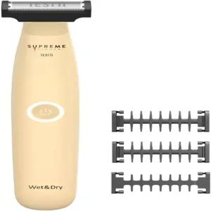 Supreme Trimmer Testii STH120 남성용 볼 트리머 및 바디 그루머 방수 습식 건식 사용 피부 안전 블레이드
