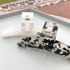 (쓰러담아) 스퀘어 집게핀 프랑스 머리 헤어집게 헤어 똥머리 올림 고급 셀룰로오스 반묶음 대왕 왕핀