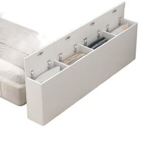 침대옆 틈새 수납장 소파 안방 다용도 라탄 원목협탁 북유럽