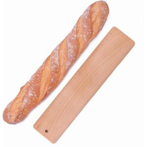 바게트 트랜스퍼 등급 프렌치 보드, 및 너도밤나무로 제작 필, 베이킹용 반죽 유지, 길이, 빵, 프리미엄 식품 43.2CM(17인치) 모양 플립 빵 치아바타