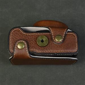 [호환품]Pu 가죽 카메라 가방 케이스 캐논 호환 PowerShot V1 보호 낙하 방지 스크래치 여행용 보관 크로스