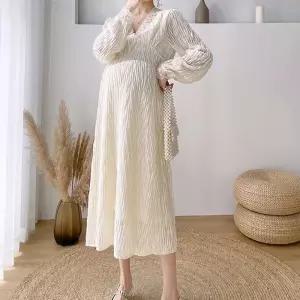 임산부원피스 하객룩원피스임부복 맘콩 임산부옷 여름