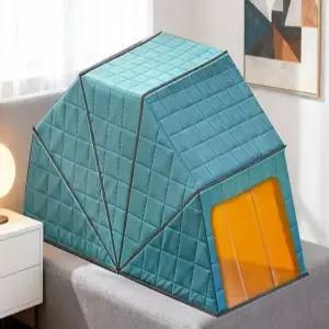 2인용 수면돔 난방 방한 단열 두꺼운 암막 접이식 보온