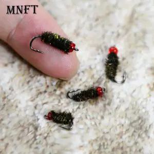 16개/세트 인조 파리 곤충 낚시 미끼 베이트 바늘 배스 파이크 플라이 태클