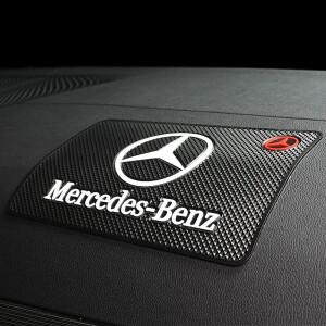 메르세데스 벤츠 호환 AMG 클래스 A B C E S W203 W211 차량용 논슬립 패드 PVC 대시보드 폰 선글라스 홀더