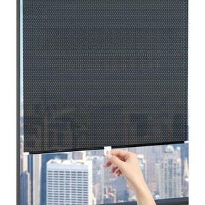무타공 롤스크린 접이식 선쉐이드 자동상승 방염 거즈 원룸 발코니 블드 냉장고 냉기