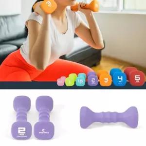 VT-HY 네오프렌 사각 컬러 아령 2kg