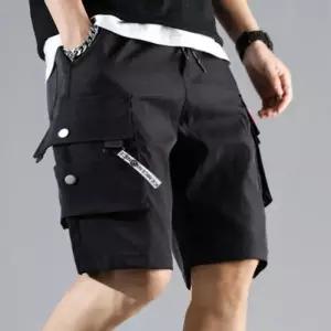 [라일리] Rly 남자 카고 반바지 5부 여름 옷 팬츠 허리밴딩 3컬러