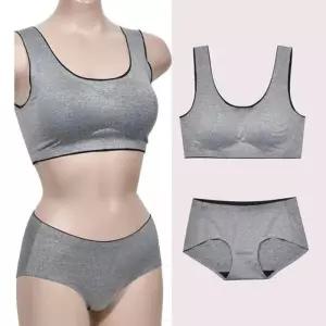 [라일리의류] Rly 노라인 심리스 감각적인 스포츠브라 팬티 세트 0304si