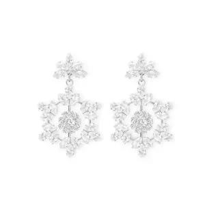 [라일리의류] Rly 클레멘타인 눈꽃 귀걸이