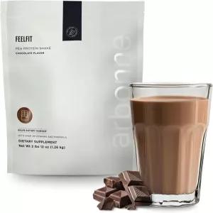 아르본 필핏 완두콩 단백질 쉐이크 - 데일리 보충제 파우더 전반적인 에너지 및 웰빙을 위한 초콜릿