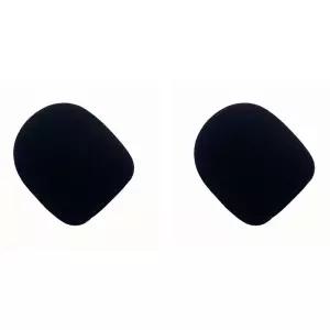 RODE Wireless GO II-Y47A용 마이크 스폰지 커버 앞유리 폼 2개