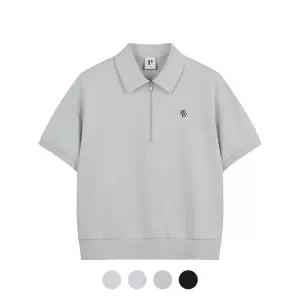 폴햄 여성 쿨테리 하프집업 반팔 맨투맨_PHE2TR2650 431621