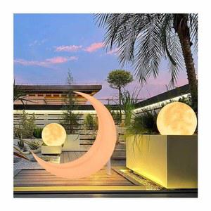 포토존 초승달 조형물 야외 3개 전기 소품 미터 태양 인테리어 몽땅 대형달조명 LED DS 50