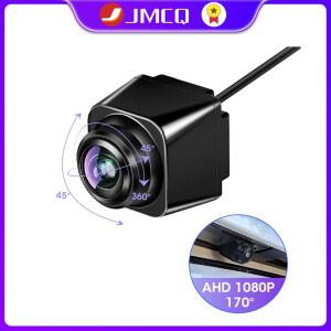 JMCQ 자동차 카메라 AHD/CVBS 1080P 5V - 24V 170 차량 후방 조정 가능한 각도 IP68 방수 범용 어안