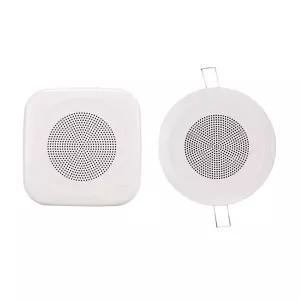 인터엠 천장 천정 매입형 원형 사각 스피커 화이트 1W ZKx5+5TJM