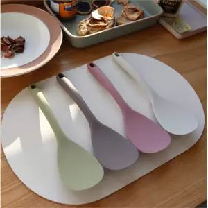 바닥닿지않는 헤드받침 국산 실리콘 밥주걱 주방 업소용 알뜰 반죽 깔끔한 볶음