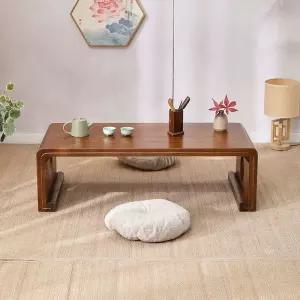 원목좌식테이블 우드 좌탁 탁자 카페 거실 일본식 다도