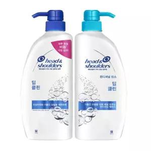 헤드앤숄더 샴푸 린스 딥클린 두피 2종택1