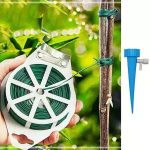 원터치컷팅 식물고정끈 원예용 농업용 찍찍이 가든타이 화분고정줄 식물고정철사 지지대 26WE6D0773