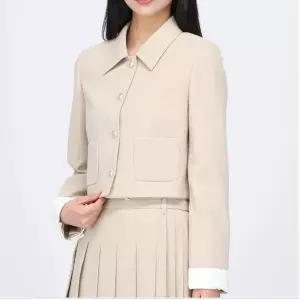 [케네스레이디]샌리앙 배색 커프스 자켓 EVWJKPB4100_BP