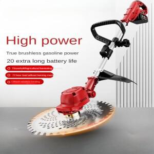 소형 마당용 고출력 브러쉬리스 전기 충전식 잔디 예초기