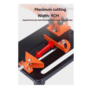 Y50A-앵글 그라인더 스탠드 앵글 브래킷 홀더 지원 115-125 DIY 커팅 전동 공구