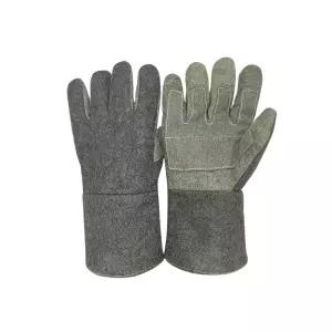 석면장갑 화재 용접 화상 안전 작업 1000도 방지  진압 내열성 절연 특수 방화장갑