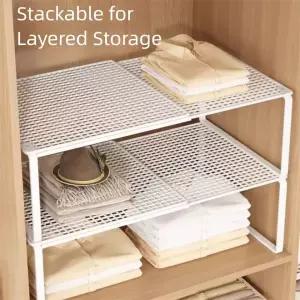 후라이팬정리대 옷장 선반 정리함 칸막이 보드 옷 보관 랙